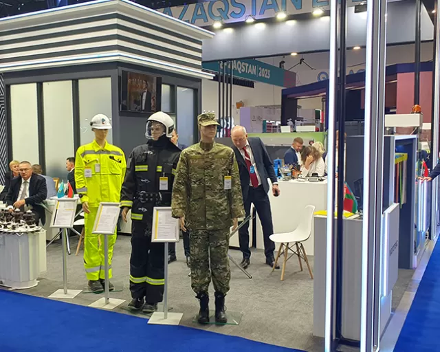 25-27 сентября ОАО "Моготекс" приняло участие в выставке "ИННОПРОМ. Казахстан"